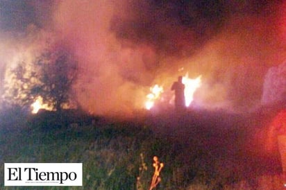 Sin equipo para combatir incendios