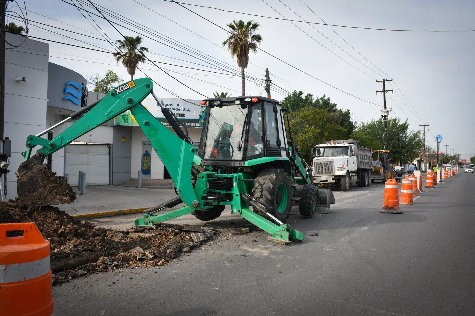 Obras De Drenaje En De Septiembre Y Zona Centro Son Supervisadas