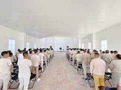 Obispo Hilario oficia misa para reos del Cereso en Monclova