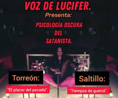 Causa polémica la invitación a conferencias sobre satanismo en Saltillo y Torreón
