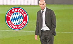Zinedine Zidane podría ser el director técnico del Bayern Múnich la temporada que viene