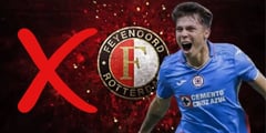 No sería el Feyenoord, el posible nuevo destino de Huescas, la joya de Cruz Azul