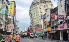 Serie de terremotos en Taiwán provoca el derrumbe parcial de 4 edificios