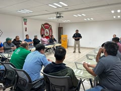 Protección Civil de Torreón ofrece capacitación a los propietarios de yonques y recicladoras para evitar accidentes