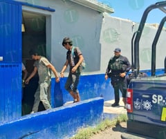 Tres hombres fueron detenidos por actitud sospechosa en la San Salvador de Monclova
