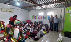 El Jardín de Niños José María Morelos y Pavón inaugura su Biblioteca Escolar en Villa Unión