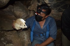 Hallazgo arqueológico: La cueva de las calaveras