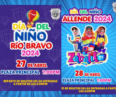 Fiesta doble en Allende, Celebran a los niños en grande este fin de semana