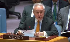 México reafirma apoyo a Palestina para que sea miembro pleno de derecho de la ONU