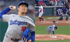 La impresionante atrapada de Yamamoto, en la victoria de Dodgers ante Washington