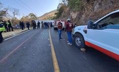 Volcadura de autobús en carretera Capulín-Chalma deja 14 muertos y 31 lesionados en Edomex