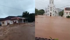 Intensas lluvias en Brasil dejan 10 muertos y 21 desaparecidos