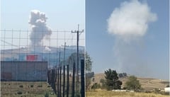 Explosión en taller de pirotecnia deja dos muertos en Almoloya de Juárez