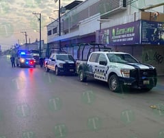 Despliegue policial en Merco Hidalgo tras activarse la alarma antirrobos