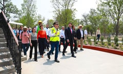 Gobierno de NL entrega primera etapa de rehabilitación socioambiental del Parque La Alameda