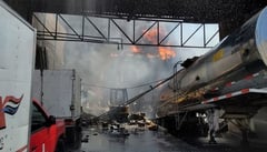 Se incendia fábrica de aceites en Tlaquepaque, Jalisco