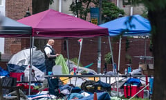 Policía desmantela campamento de protesta propalestina en la Universidad George Washington