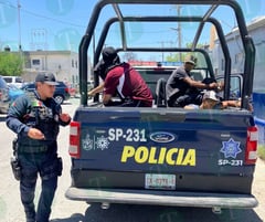 Seis infractores fueron detenidos en operativo policial en sector Oriente de Monclova