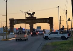 Policía Estatal, Ejército y Guardia Nacional ponen orden en Múzquiz