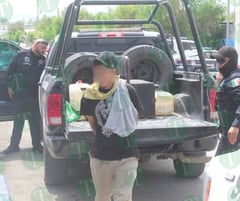 Pandillero fue detenido por consumo de drogas en Monclova