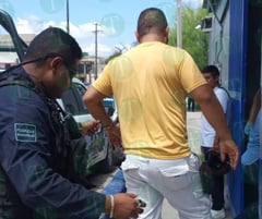 Hombre fue arrestado en banco Citibanamex por alterar el orden