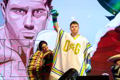 "Canelo" Álvarez contra Saunders Bate