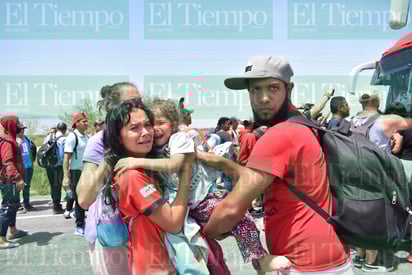 Migrantes venezolanos siguen avanzando con rumbo a la frontera