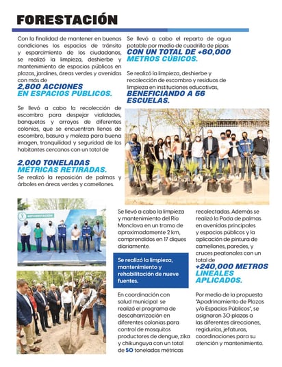 Primer Informe de gobierno Mario Albero Dávila Delgado 
