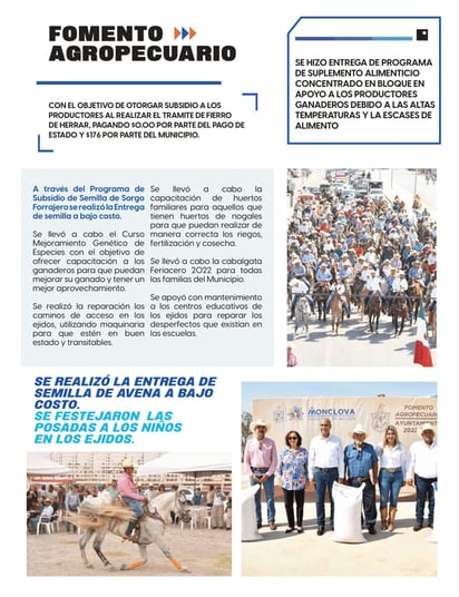 Primer Informe de gobierno Mario Albero Dávila Delgado 