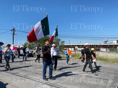 Así se vive la marcha por la libertad y justicia del Poder Judicial