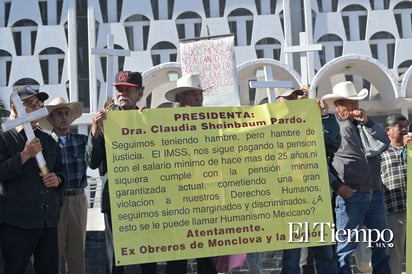 Pensionados alzan la voz: 