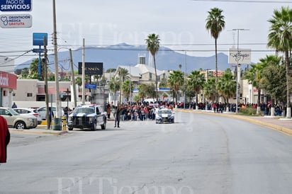 Manifestación y Marcha de docentes contra la ley del ISSSTE
