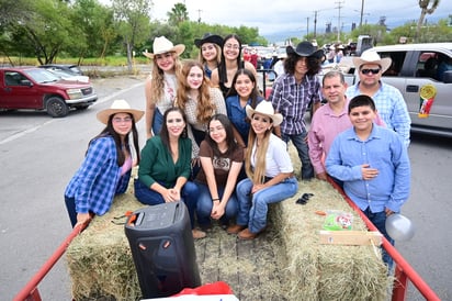 Cabalgata del aniversario  No. 336 de Monclova