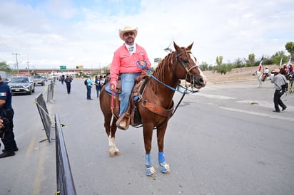 Cabalgata del aniversario  No. 336 de Monclova