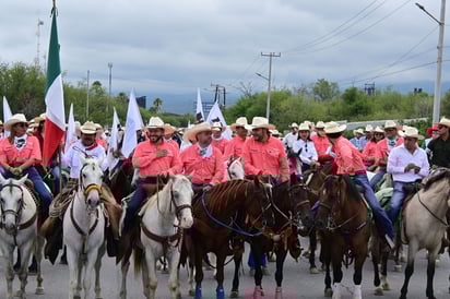 Cabalgata del aniversario  No. 336 de Monclova
