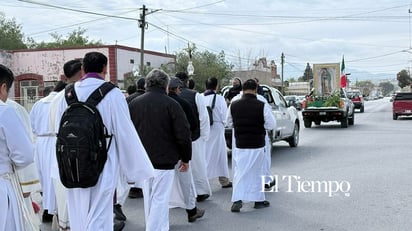 Peregrinación sacerdotal une a fieles rumbo al Santuario de Guadalupe