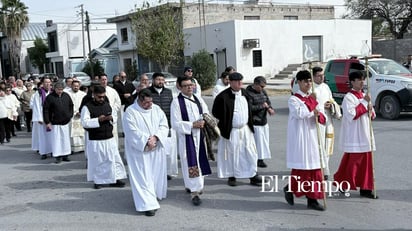 Peregrinación sacerdotal une a fieles rumbo al Santuario de Guadalupe
