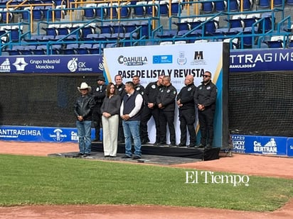 Monclova fortalece estrategia regional con Pase de Lista y revista de corporaciones de seguridad 