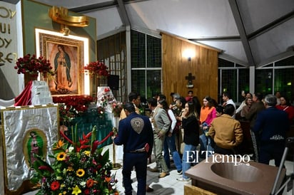 Monclova canta Las Mañanitas a la Virgen de Guadalupe en su día