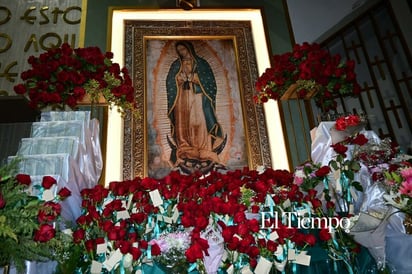 Monclova canta Las Mañanitas a la Virgen de Guadalupe en su día