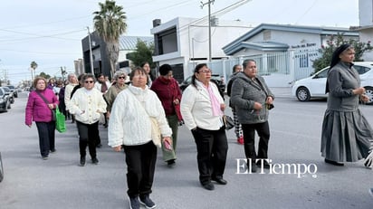 Peregrinación sacerdotal une a fieles rumbo al Santuario de Guadalupe