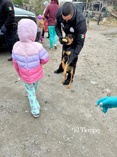 Agentes de AIC llevan apoyo y cercanía a sectores vulnerables de Monclova