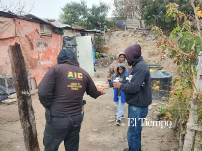 Agentes de AIC llevan apoyo y cercanía a sectores vulnerables de Monclova