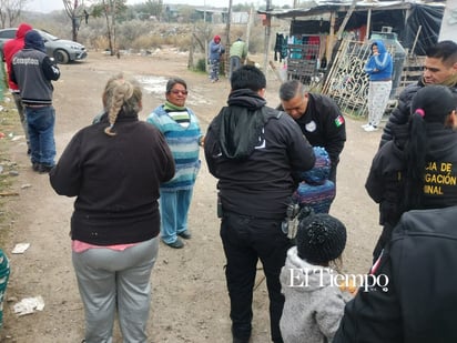 Agentes de AIC llevan apoyo y cercanía a sectores vulnerables de Monclova