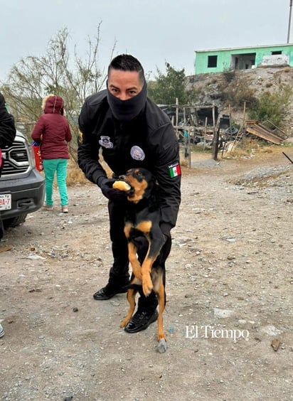 Agentes de AIC llevan apoyo y cercanía a sectores vulnerables de Monclova