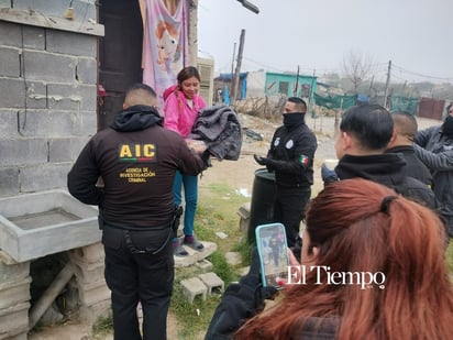 Agentes de AIC llevan apoyo y cercanía a sectores vulnerables de Monclova