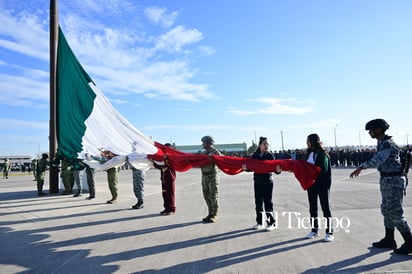 Conmemoran aniversario del Ejército y la Fuerza Aérea en Ciudad Frontera