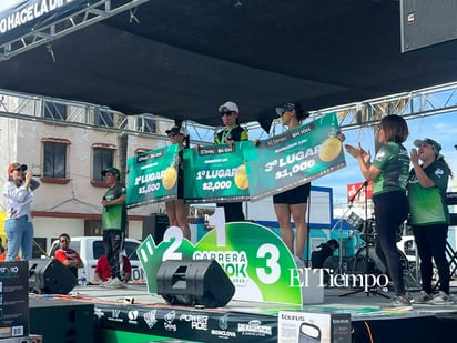 Corredores conquistan la meta en El Tiempo de Todos