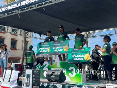 Corredores conquistan la meta en El Tiempo de Todos