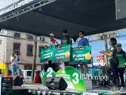 Corredores conquistan la meta en El Tiempo de Todos